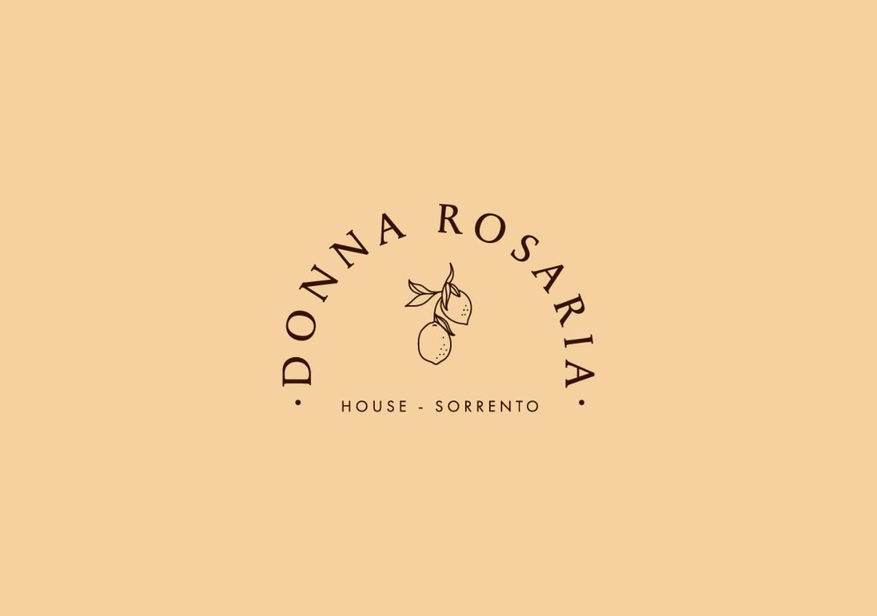 Donna Rosaria House Daire Sorrento Dış mekan fotoğraf
